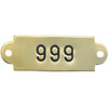 number plate - labels/name plates